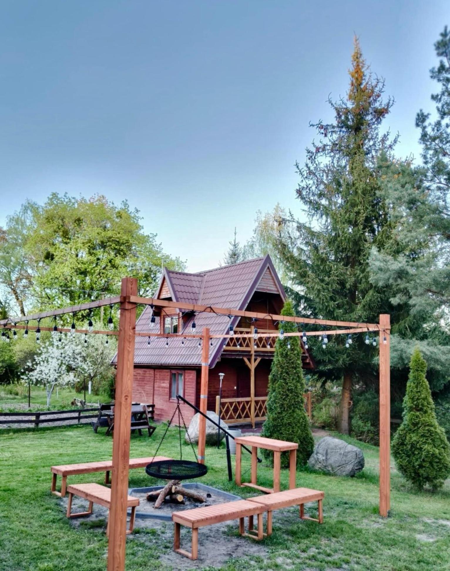 Pod Kogutkiem Villa Kruklanki Bagian luar foto